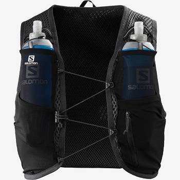 Salomon ACTIVE SKIN 4 Løberygsæk Dame Sort | DK-L1312