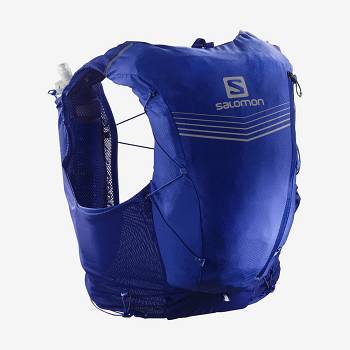 Salomon ADV SKIN 12 Løberygsæk Dame Blå | DK-S2206