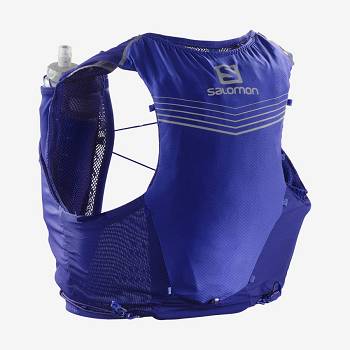 Salomon ADV SKIN 5 Løberygsæk Dame Blå | DK-M1041