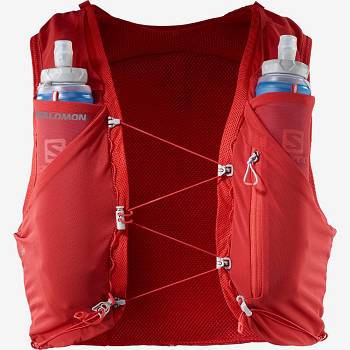 Salomon ADV SKIN 5 Løberygsæk Dame Rød | DK-L2425