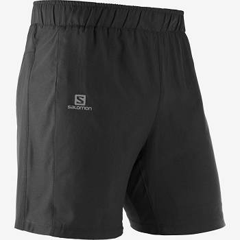 Salomon AGILE 2IN1 Shorts Herre Sort | DK-wO2330