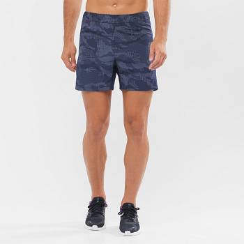 Salomon AGILE 5 Shorts Herre Lilla | DK-O2085