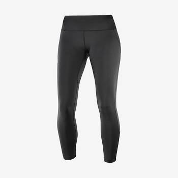 Salomon AGILE LONG Løbetights Dame Sort | DK-N1925