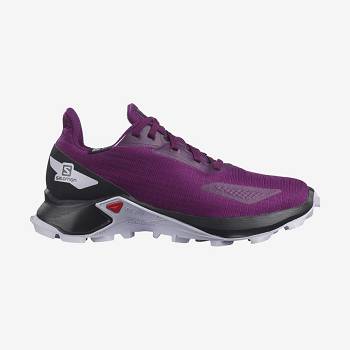 Salomon ALPHACROSS BLAST CLIMASALOMON™ Vandtætte Sko Børn Lilla | DK-S2549