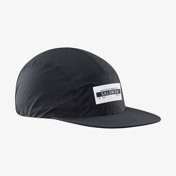 Salomon BONATTI WATERPROOF FIVE PANEL Hat Dame Sort | DK-M1286