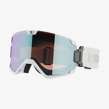 Salomon COSMIC PHOTOCHROMIC Beskyttelsesbriller Dame Hvide | DK-W2270