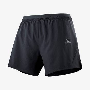 Salomon CROSS 5'' Shorts Herre Sort | DK-O2321