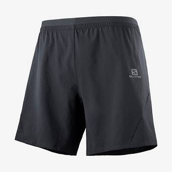 Salomon CROSS 7'' Shorts Herre Sort | DK-O1371
