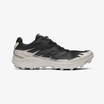 Salomon CROSS ADVANCED Sneakers Dame Sort Hvide | DK-A1668