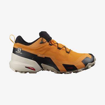 Salomon CROSS HIKE GORE-TEX Vandtætte Sko Herre Orange | DK-A1948
