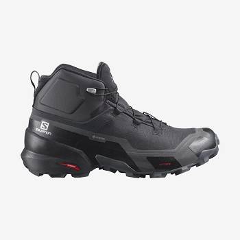 Salomon CROSS HIKE MID GORE-TEX Vandresko Herre Grå Sort | DK-N2590