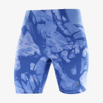 Salomon CROSS MULTI 7'' Shorts Dame Blå | DK-M1230