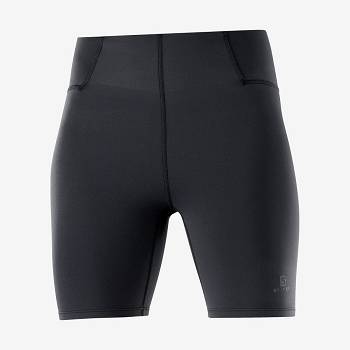 Salomon CROSS MULTI 7'' Shorts Dame Sort | DK-L2558