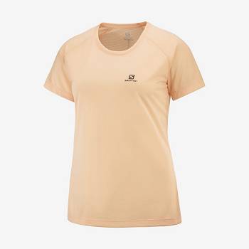 Salomon CROSS REBEL T Shirts Dame Orange | DK-O1404