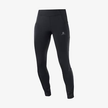 Salomon CROSS RUN 28'' Løbetights Dame Sort | DK-M1426