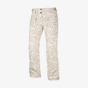 Salomon EDGE Skibukser Dame Beige | DK-O2379