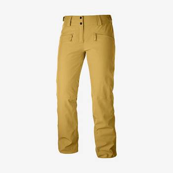 Salomon EDGE Skibukser Dame Gul | DK-S1513