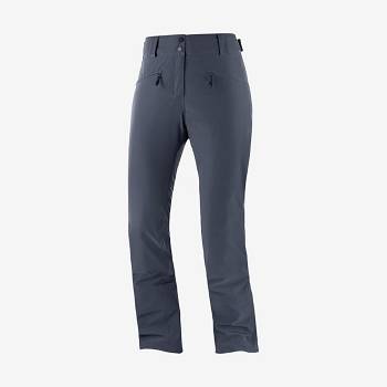 Salomon EDGE Skibukser Dame Mørkeblå | DK-W2190
