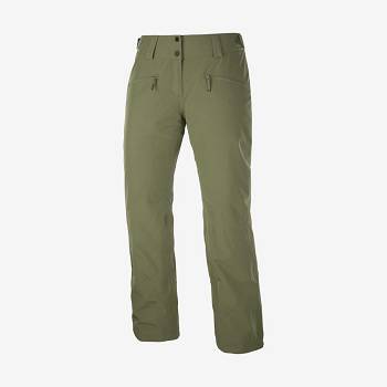 Salomon EDGE Skibukser Dame Olivengrøn | DK-W4210