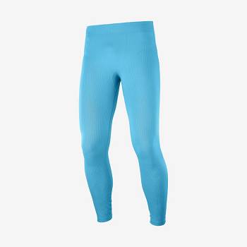 Salomon ESSENTIAL SEAMLESS Løbetights Herre Blå | DK-A1395