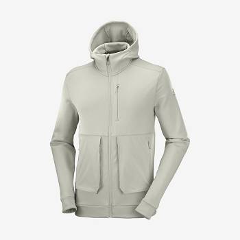 Salomon ESSENTIAL WARM FLEECE Hættetrøje Herre Beige | DK-N2450