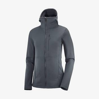 Salomon ESSENTIAL XWARM Hættetrøje Dame Sort | DK-M1265