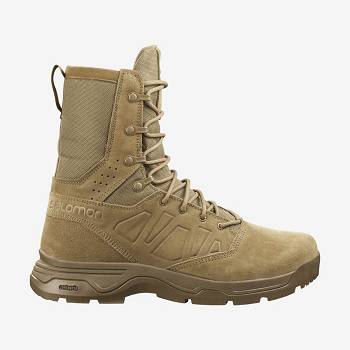 Salomon GUARDIAN CLIMASALOMON™ WATERPROOF Taktiske Støvler Herre Brune | DK-N2583
