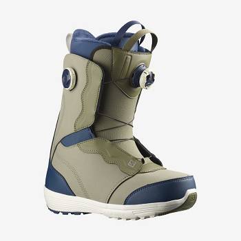 Salomon IVY BOA Skistøvler Dame Olivengrøn | DK-O1530
