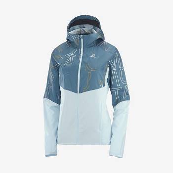 Salomon Jakke AGILE WIND Softshell Jakke Dame Grøn | DK-O2090