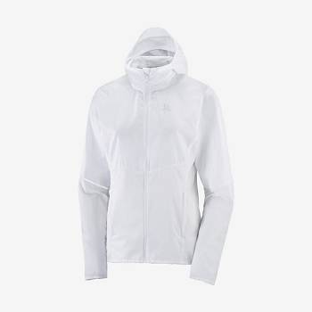 Salomon Jakke AGILE WIND Softshell Jakke Dame Hvide | DK-W2140