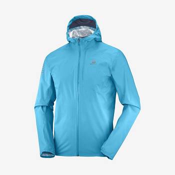 Salomon Jakke BONATTI 2.5L Softshell Jakke Herre Blå | DK-N1764