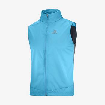 Salomon Jakke BONATTI AERO HYBRID Softshell Jakke Herre Blå | DK-L1340