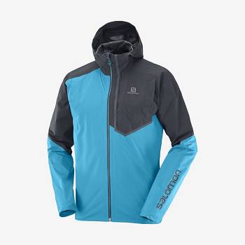 Salomon Jakke BONATTI TRAIL Softshell Jakke Herre Blå | DK-L1585
