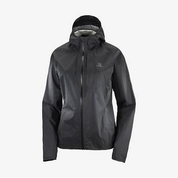 Salomon Jakke BONATTI WATERPROOF Softshell Jakke Dame Sort | DK-S2465