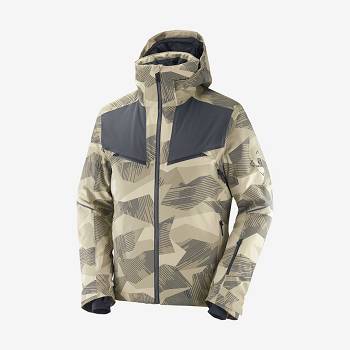 Salomon Jakke BRILLIANT Softshell Jakke Herre Brune | DK-N2436