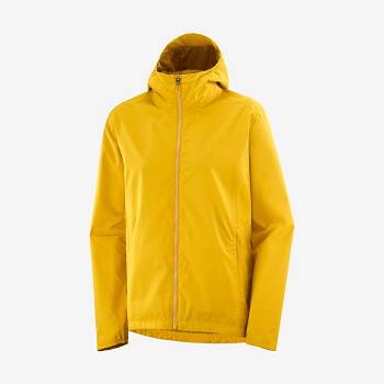 Salomon Jakke COMET WP JKT W Softshell Jakke Dame Gul | DK-L2243