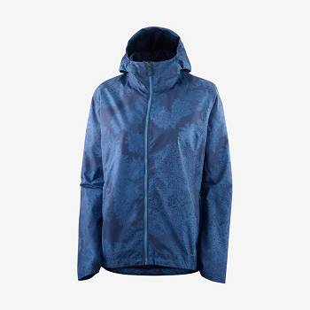 Salomon Jakke COMET WP JKT W Softshell Jakke Dame Blå | DK-O1999