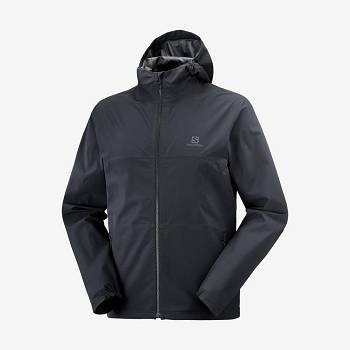 Salomon Jakke ESSENTIAL WATERPROOF 2.5L Softshell Jakke Herre Sort | DK-L2327