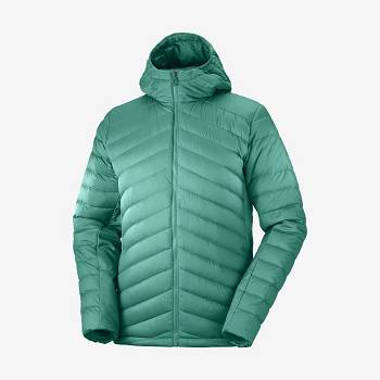 Salomon Jakke ESSENTIAL XWARM DOWN Softshell Jakke Herre Grøn | DK-A1409