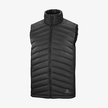Salomon Jakke ESSENTIAL XWARM DOWN Softshell Jakke Herre Sort | DK-N1071