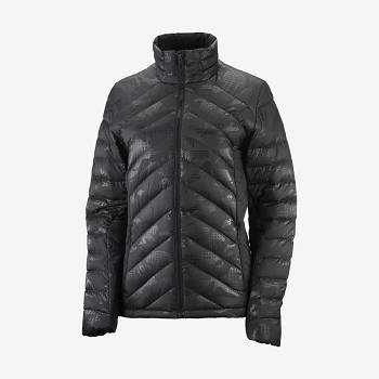 Salomon Jakke ESSENTIAL XWARM DOWN Softshell Jakke Dame Sort Sort | DK-N1841