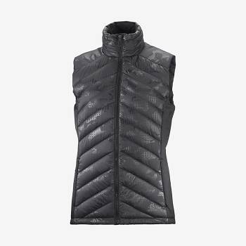 Salomon Jakke ESSENTIAL XWARM DOWN Softshell Jakke Dame Sort | DK-O2015