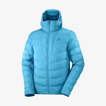 Salomon Jakke ESSENTIAL XWARM INSULATED Softshell Jakke Herre Blå | DK-O2099