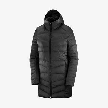 Salomon Jakke ESSENTIAL XWARM LONG Softshell Jakke Dame Sort | DK-S1898
