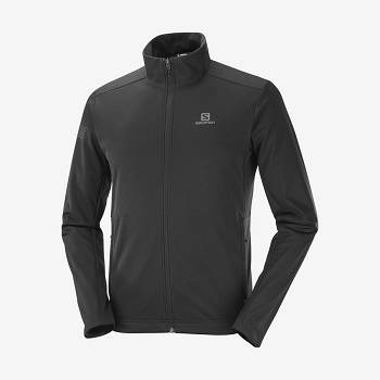 Salomon Jakke GORE TEX INFINIUM™ WINDSTOPPER® Softshell Jakke Herre Sort | DK-O1980