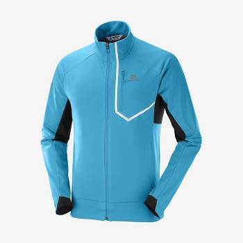 Salomon Jakke GORE-TEX INFINIUM™ WINDSTOPPER® PRO Softshell Jakke Herre Sort | DK-W3840