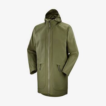 Salomon Jakke OUTLIFE LONG PACKABLE Softshell Jakke Dame Olivengrøn | DK-W3090