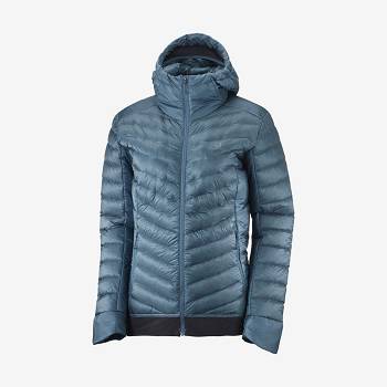 Salomon Jakke OUTLINE DOWN Softshell Jakke Dame Blå | DK-M1524