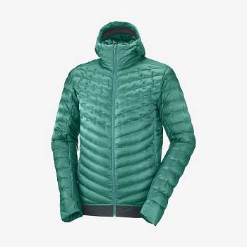 Salomon Jakke OUTLINE DOWN Softshell Jakke Herre Grøn | DK-O2043