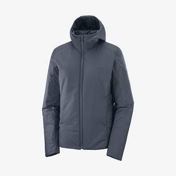 Salomon Jakke OUTRACK INSULATED Softshell Jakke Dame Mørkeblå | DK-O2384